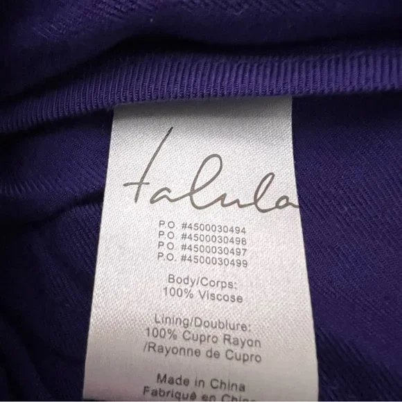 Talula Aritzia blazer purple business casual rare retro 2000s y2k. Size 2. - Picture 6 of 8